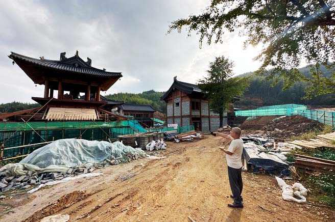 测量钟鼓楼朝向风水格局.jpg